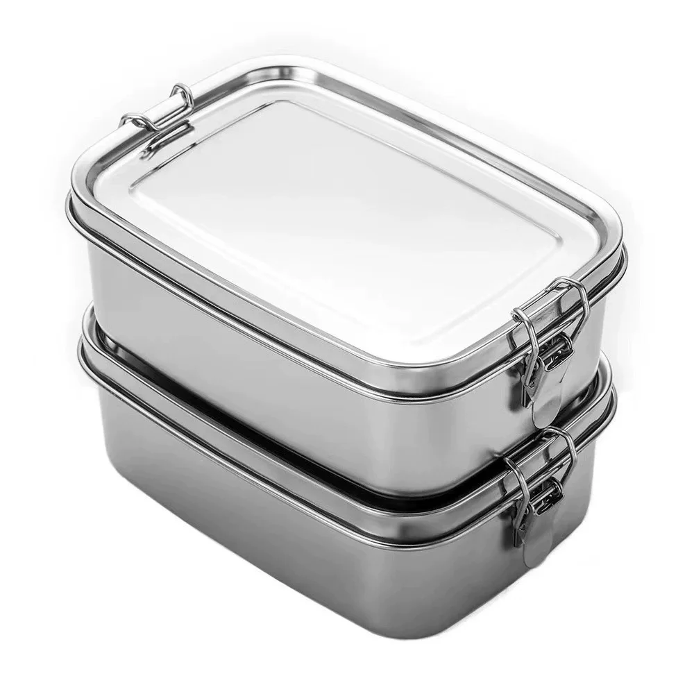 Meal Prep Ideas - Edelstahl-Lunchbox für Kinder und Erwachsene, tragbare,