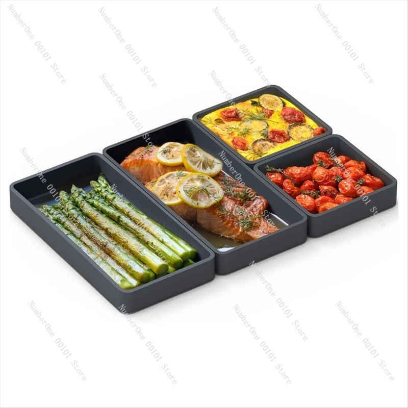 Meal Prep No Microwave - Y92A-Backblech-Trenner für Einfaches Kochen & Mahlzeitenvorbereitung