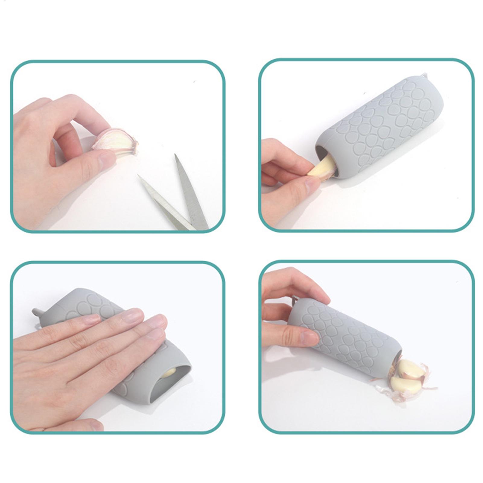 Meal Prep Youtube - 1pc Silikon Knoblauch Schäler Roller Stripper