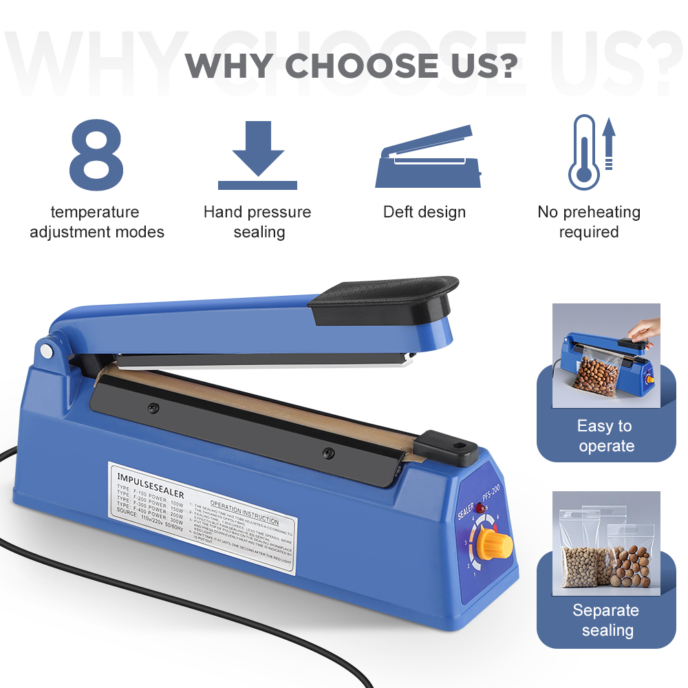 Impulse Sealer Maschine Küche  – Meal Prep Vacuum Sealer Bewertung und Preis