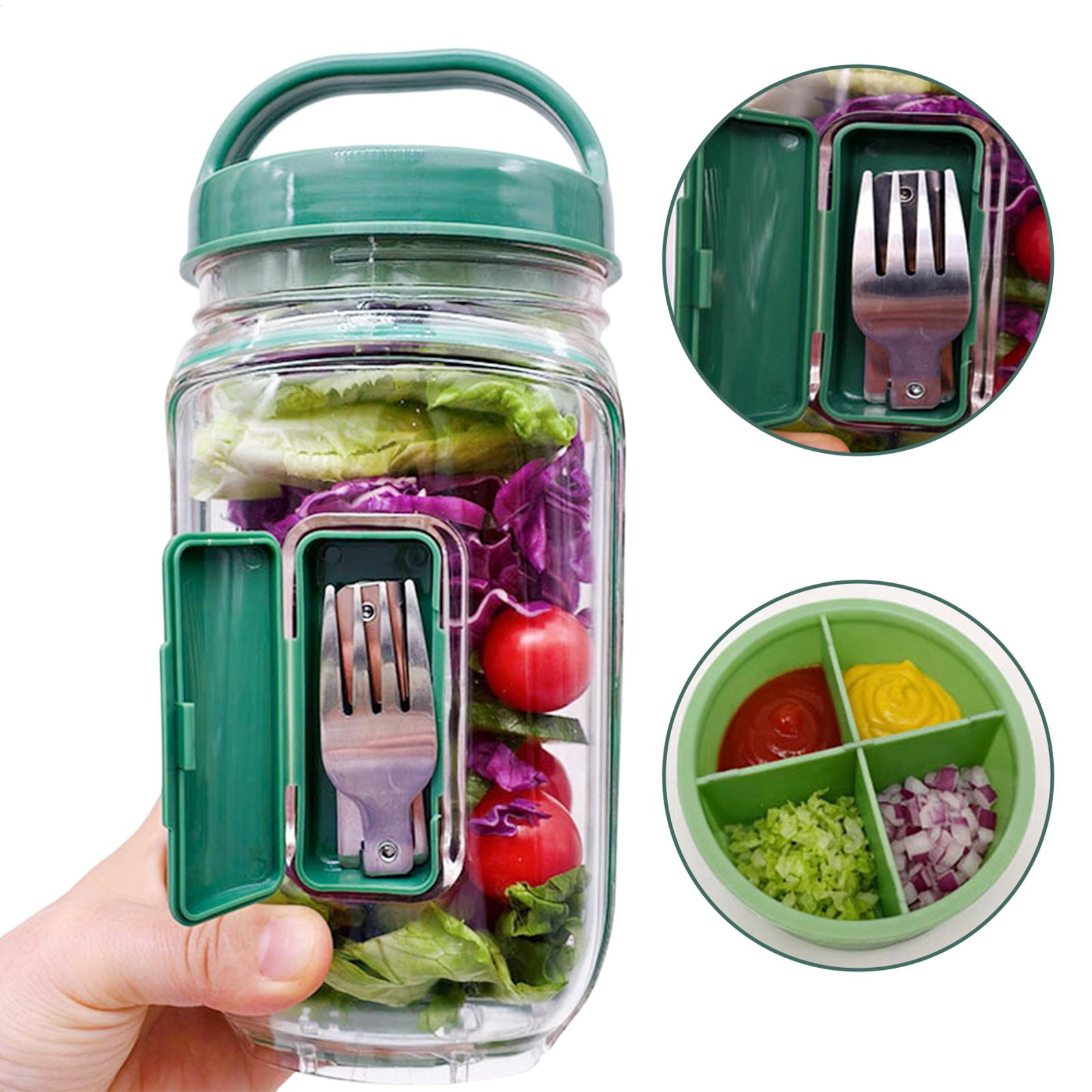 Salatbehälter mit Seitenöffnun – Meal Prep Gym Bewertung und Preis