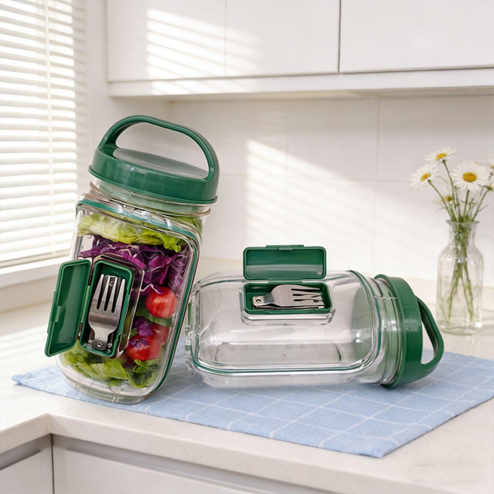 Salatbehälter mit Seitenöffnun – Meal Prep Gym Bewertung und Preis
