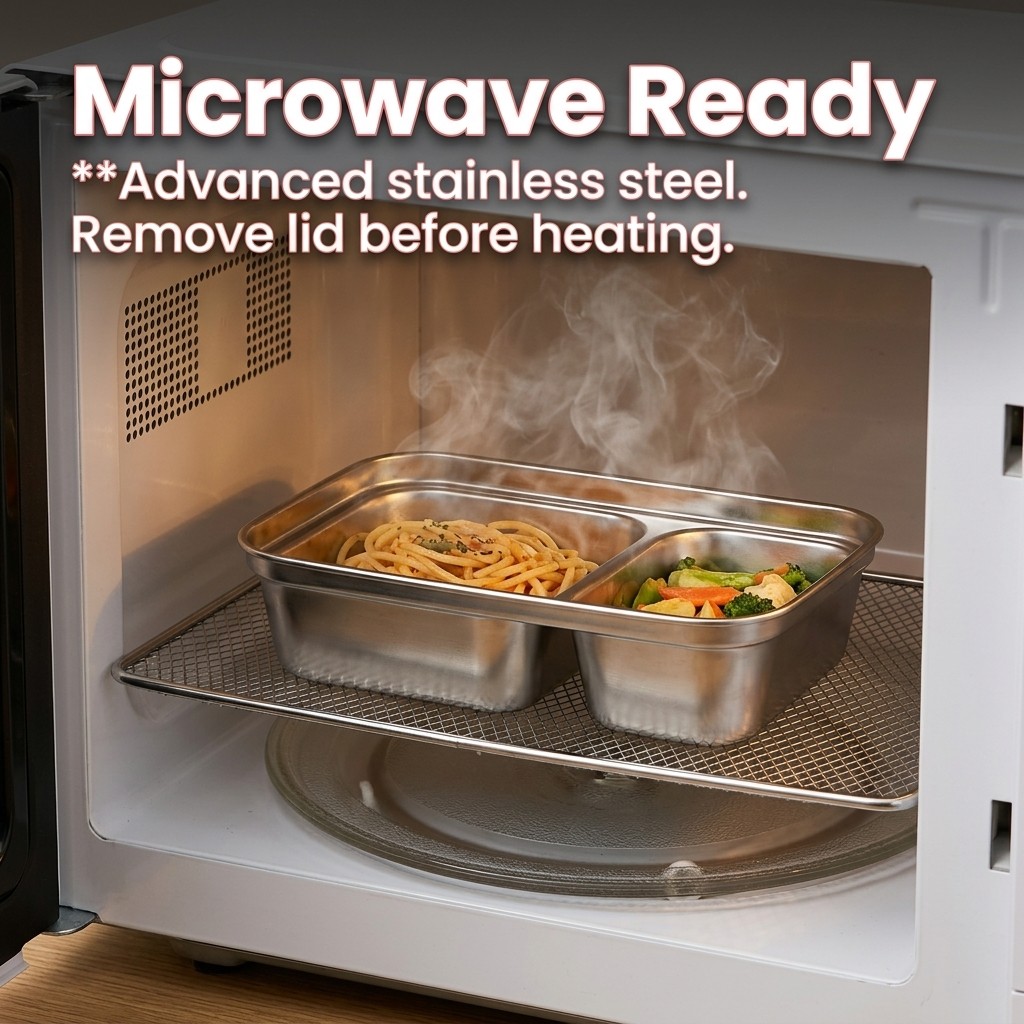 Mikrowellengeeignetes 304 Edel – Meal Preparation Bewertung und Preis