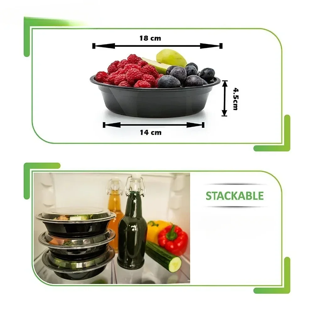Meal Prep-Behälter, Kunststoff – Meal Prep Gym Bewertung und Preis