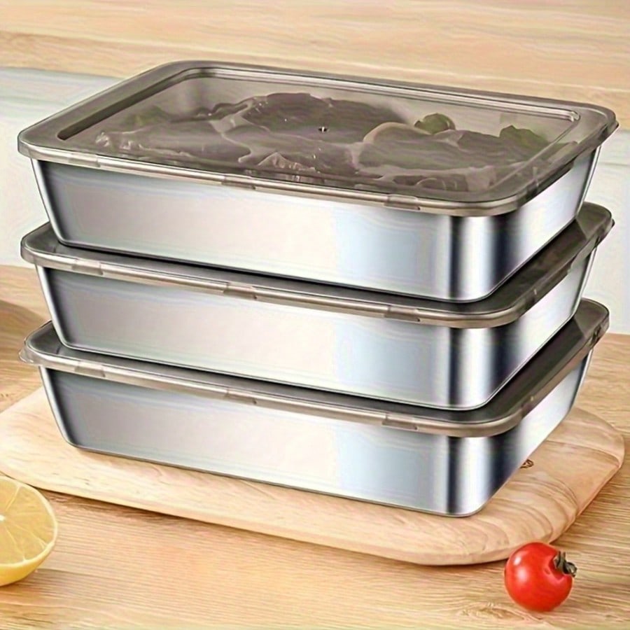 6-teiliges Set (3 Behälter + 3 – Meal Prep Box Bewertung und Preis