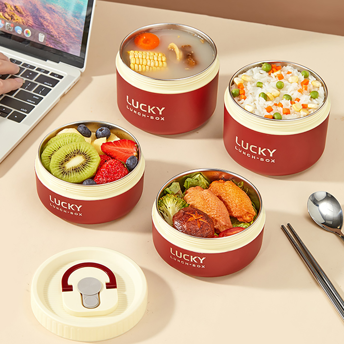 Thermo-Bento-Box aus Edelstahl – Meal Preparation Bewertung und Preis