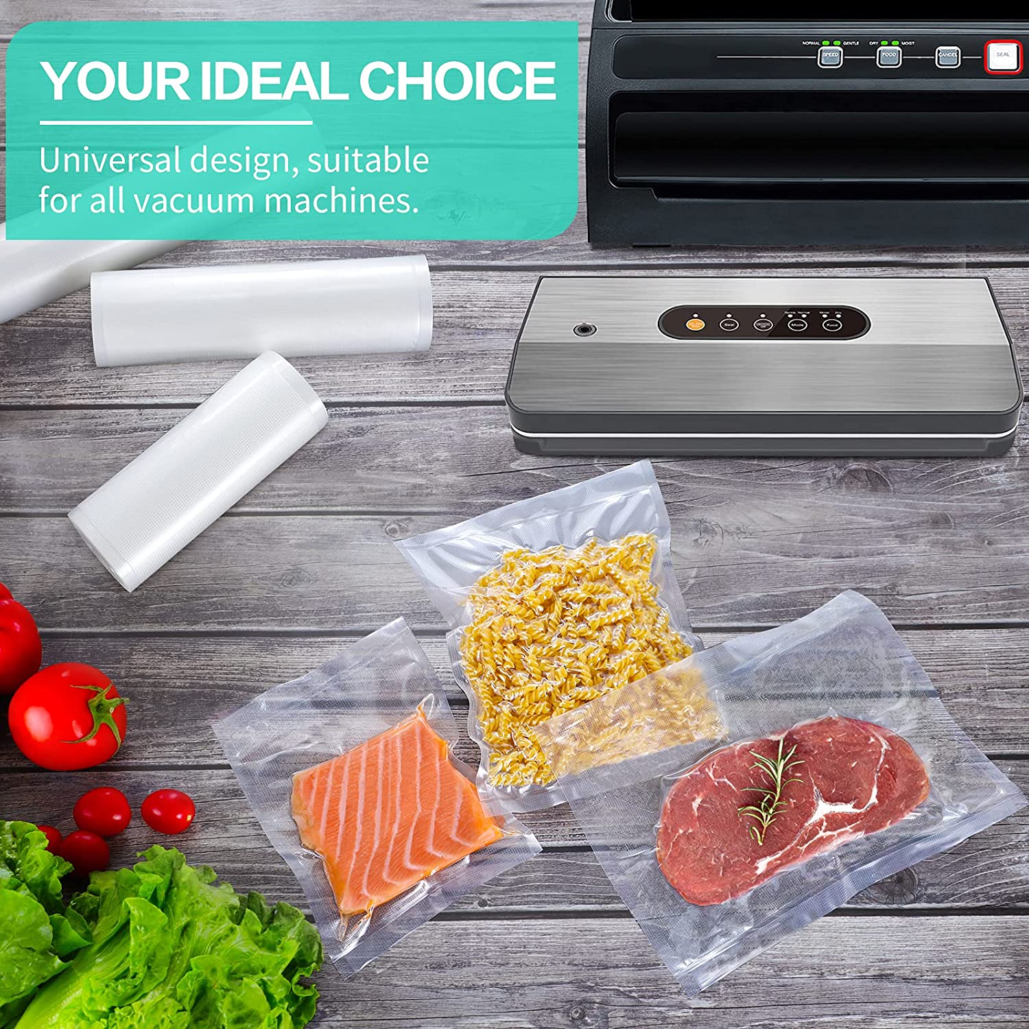 Küchenbeutel für Vakuumiergerä – Meal Prep Vacuum Sealer Bewertung und Preis