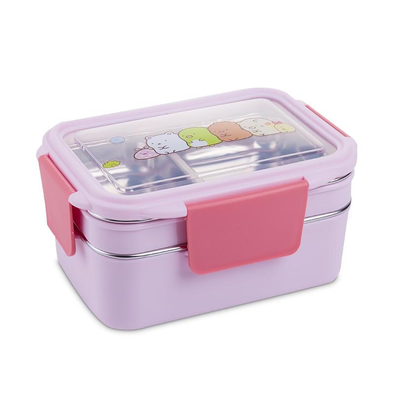 Mit zufälligem Muster Cartoon  – Meal Prep Lunch Boxes Bewertung und Preis
