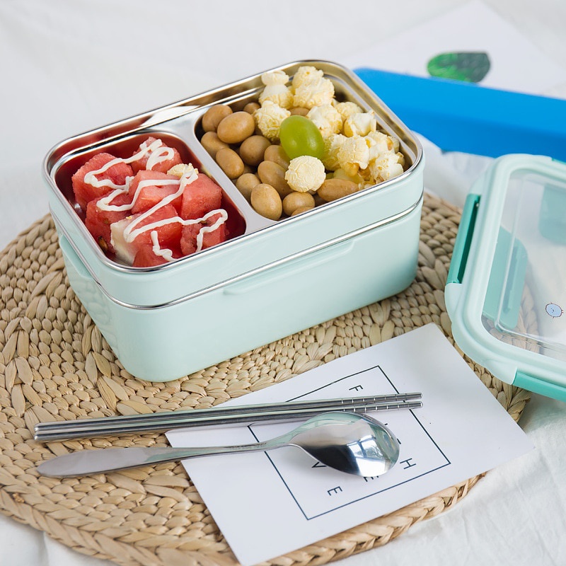 Mit zufälligem Muster Cartoon  – Meal Prep Lunch Boxes Bewertung und Preis