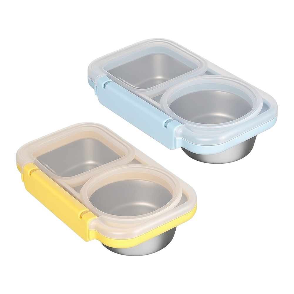 2er-Pack 400ml Edelstahl-Lunch – Meal Prep Gym Bewertung und Preis