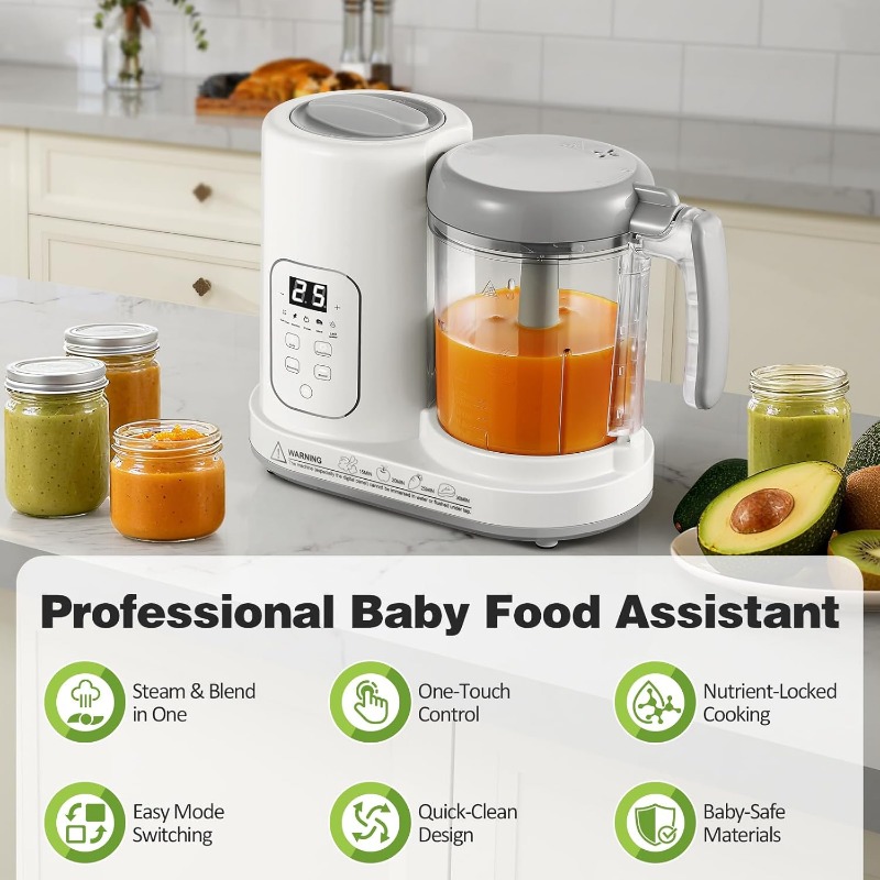 Baby-Nahrungszubereiter Dampfg – Meal Prep Youtube Bewertung und Preis