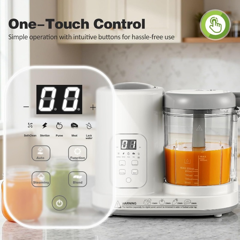 Baby-Nahrungszubereiter Dampfg – Meal Prep Youtube Bewertung und Preis