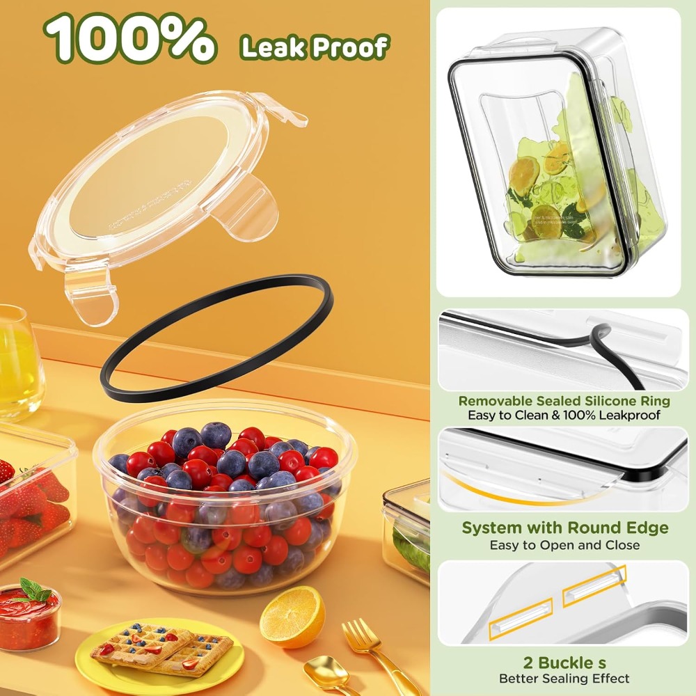 40-teiliges Set Lebensmittelbe – Meal Prep Ideas Bewertung und Preis