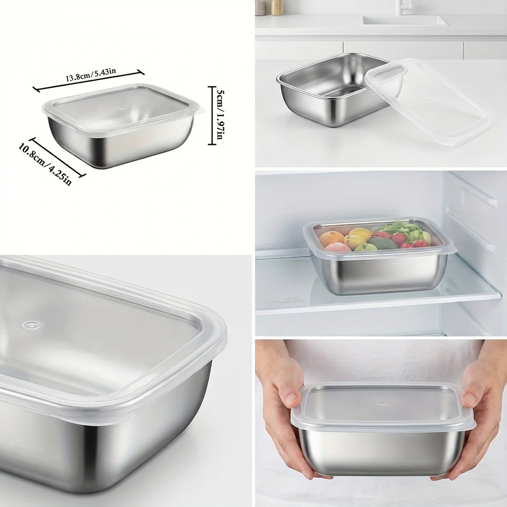 5 Stück Edelstahl-Lebensmittel – Meal Prep Ideas Bewertung und Preis