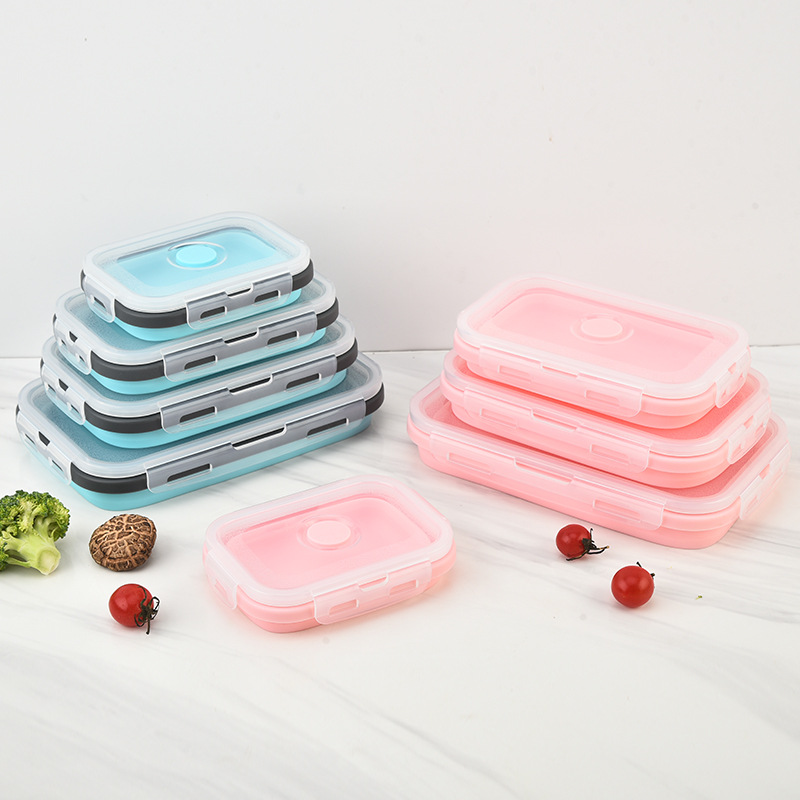 4-teilige faltbare Silikon-Lun – Meal Prep No Microwave Bewertung und Preis