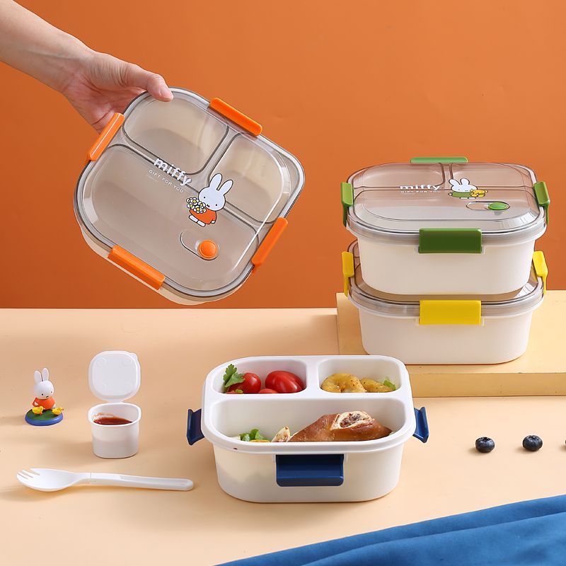 Kawaii Miffy Cartoon Bento-Lun – Meal Prep No Microwave Bewertung und Preis