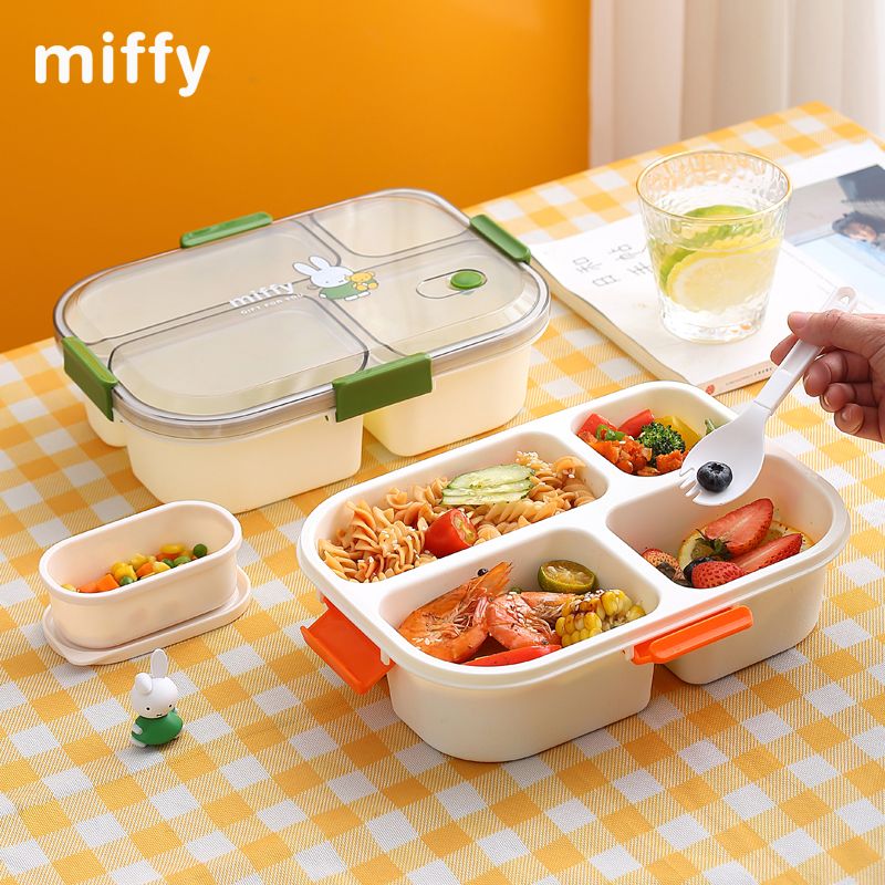 Kawaii Miffy Cartoon Bento-Lun – Meal Prep No Microwave Bewertung und Preis