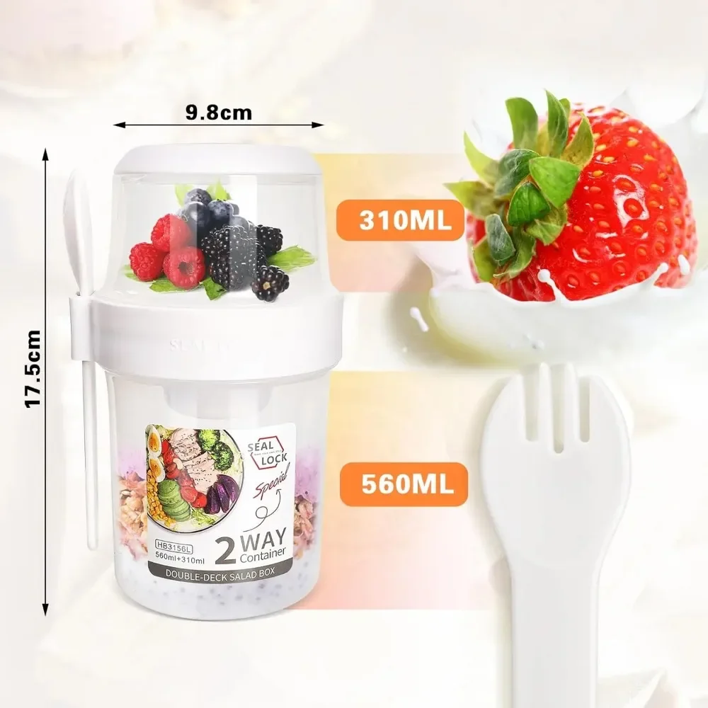 Salatbecher, Frühstückstassen, – Meal Preparation Bewertung und Preis