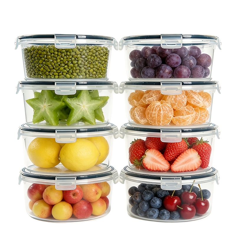 2/4/6/8-teiliges Rundes Frisch – Meal Preparation Bewertung und Preis