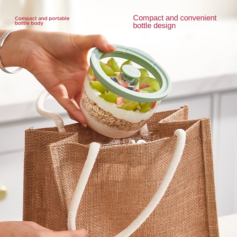 Glasbehälter für Overnight-Oat – Meal Prep Yogurt Parfait Bewertung und Preis