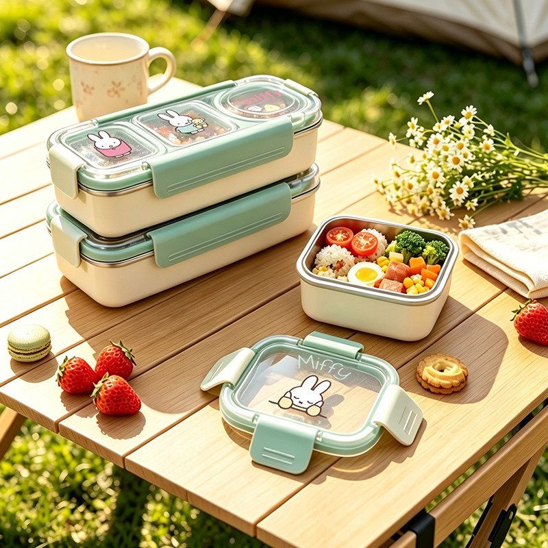 Niedliche Miffy-Lunchbox mit F – Meal Prep No Microwave Bewertung und Preis