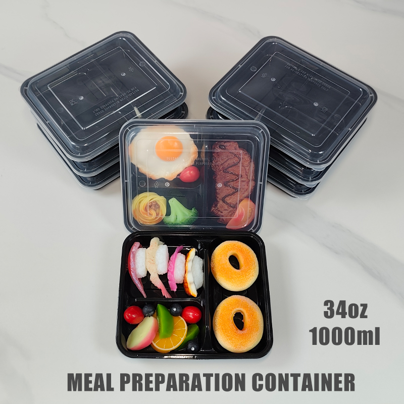 3-Fach-Unterteilte 34 Oz/1000  – Meal Prep Ideas Bewertung und Preis